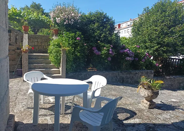 Acogedor Con Jardin * O Grove